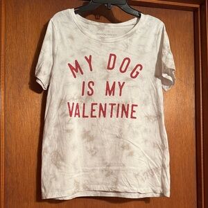 Grayson Threads Cream Dog Valentine Tee